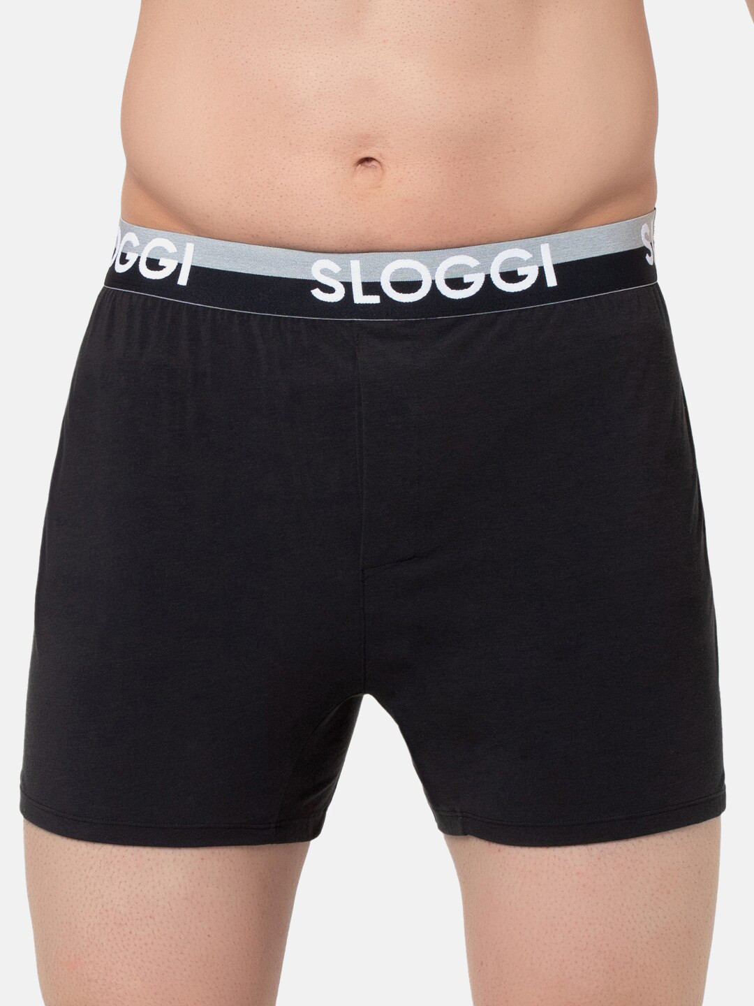

Sloggi Men The Slim Fit Boxer, Black