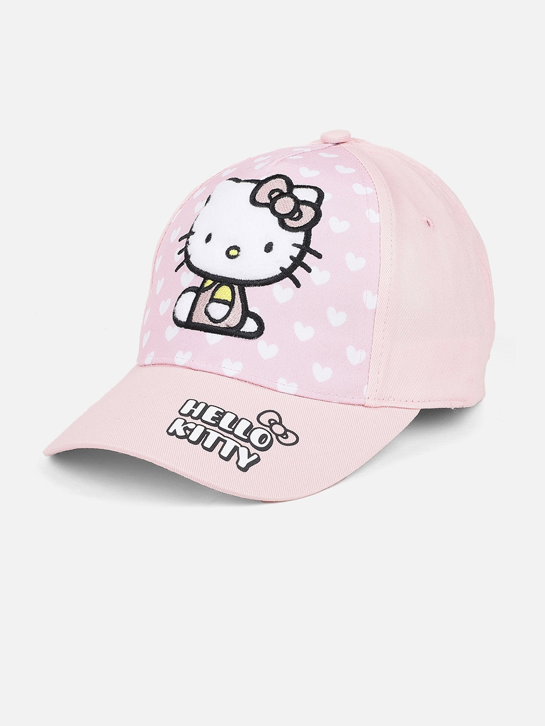 

Kids Ville Girls Pink Hello Kitty Featured Caps
