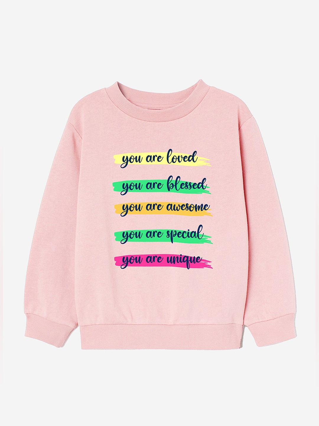 

Naughty Ninos Girls Pink Printed Sweatshirt