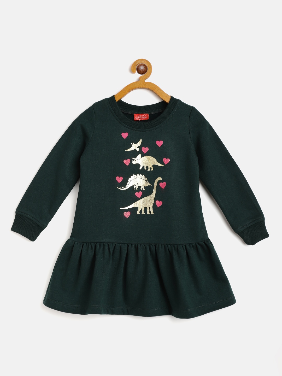 

pspeaches Green Fit & Flare Dress