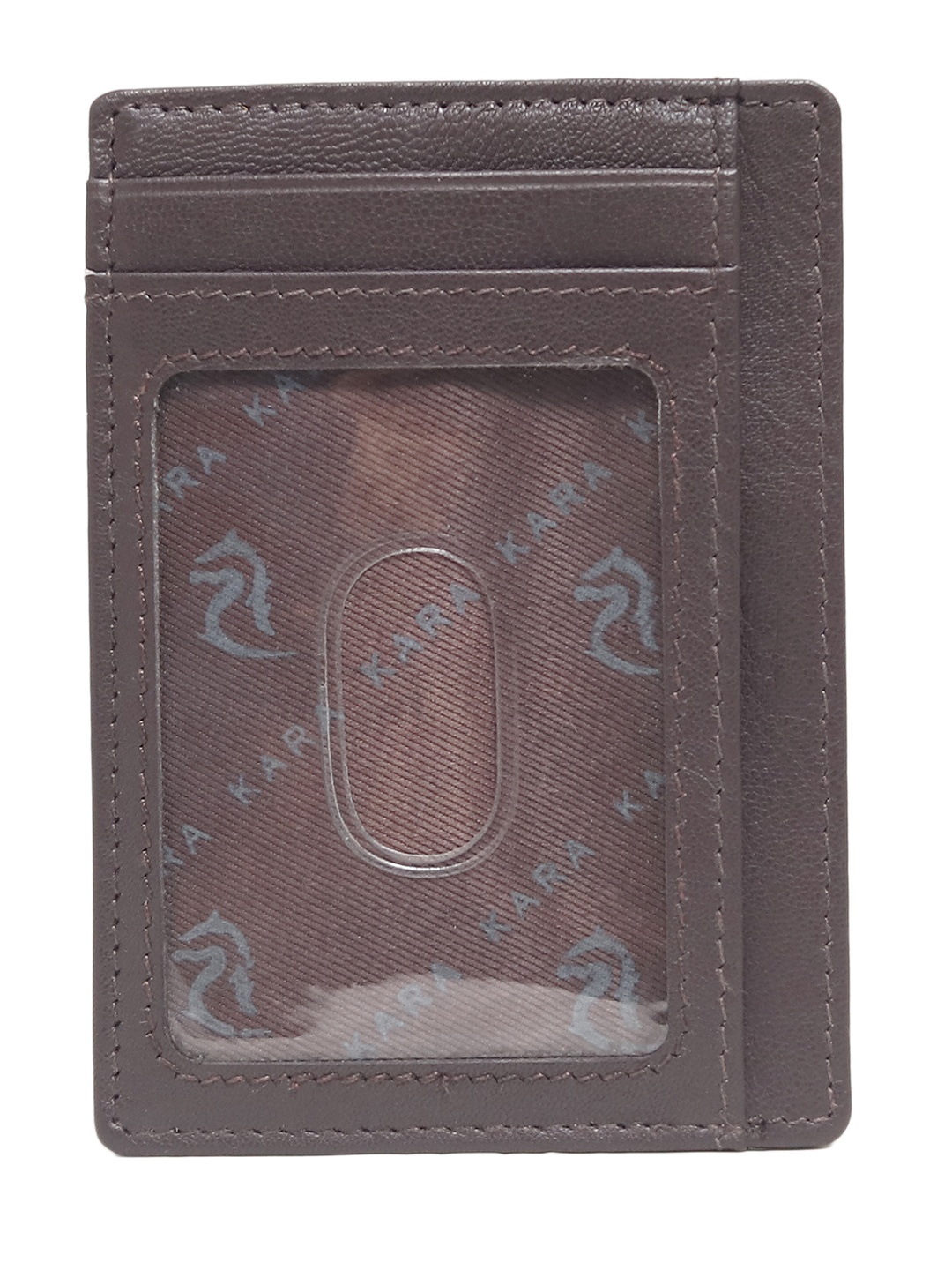 

Kara Men Tan Textured Card Holder