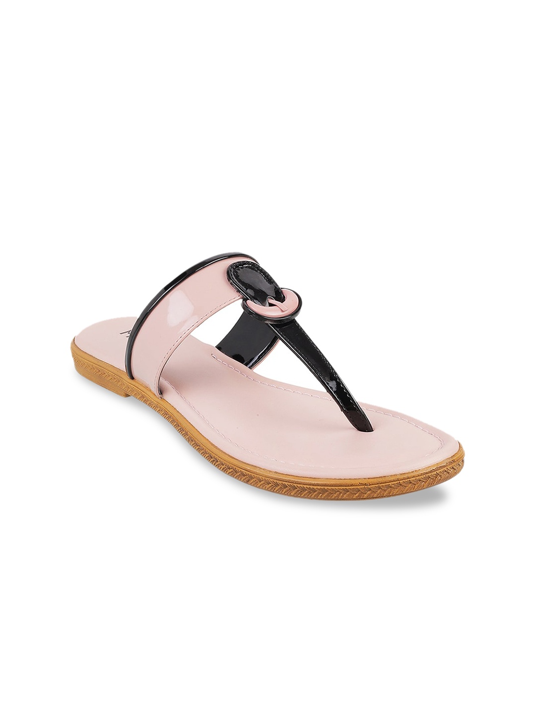 

Metro Women Pink T-Strap Flats