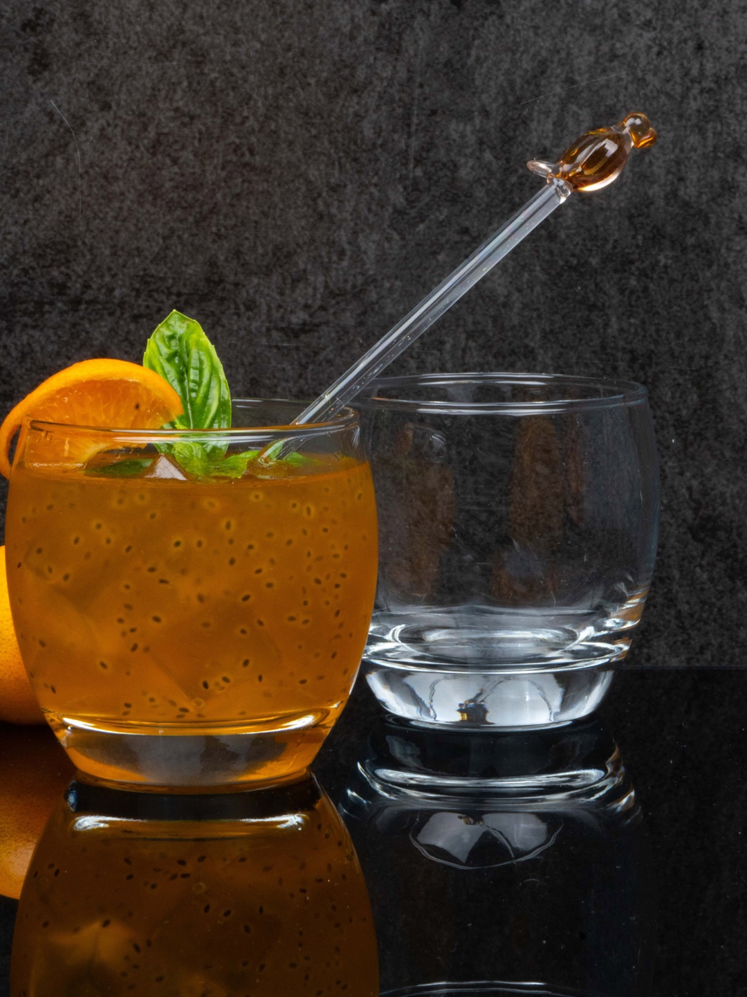 

GOODHOMES Set Of 6 Transparent Solid Barrel Tumblers
