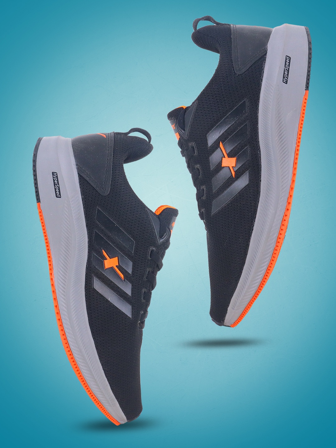 

Sparx Men Black Mesh Running Non-Marking Shoes