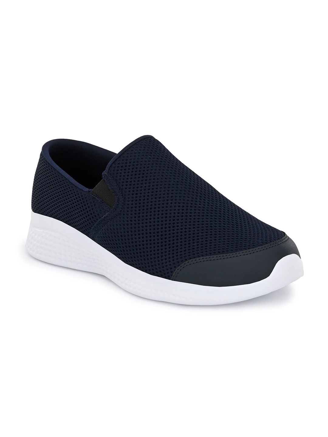 

Yuuki Men Navy Blue Mesh Walking Non-Marking Shoes