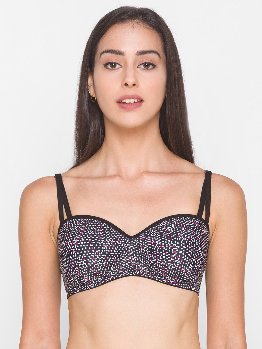 

Candyskin Black & White Everyday Bra Lightly Padded