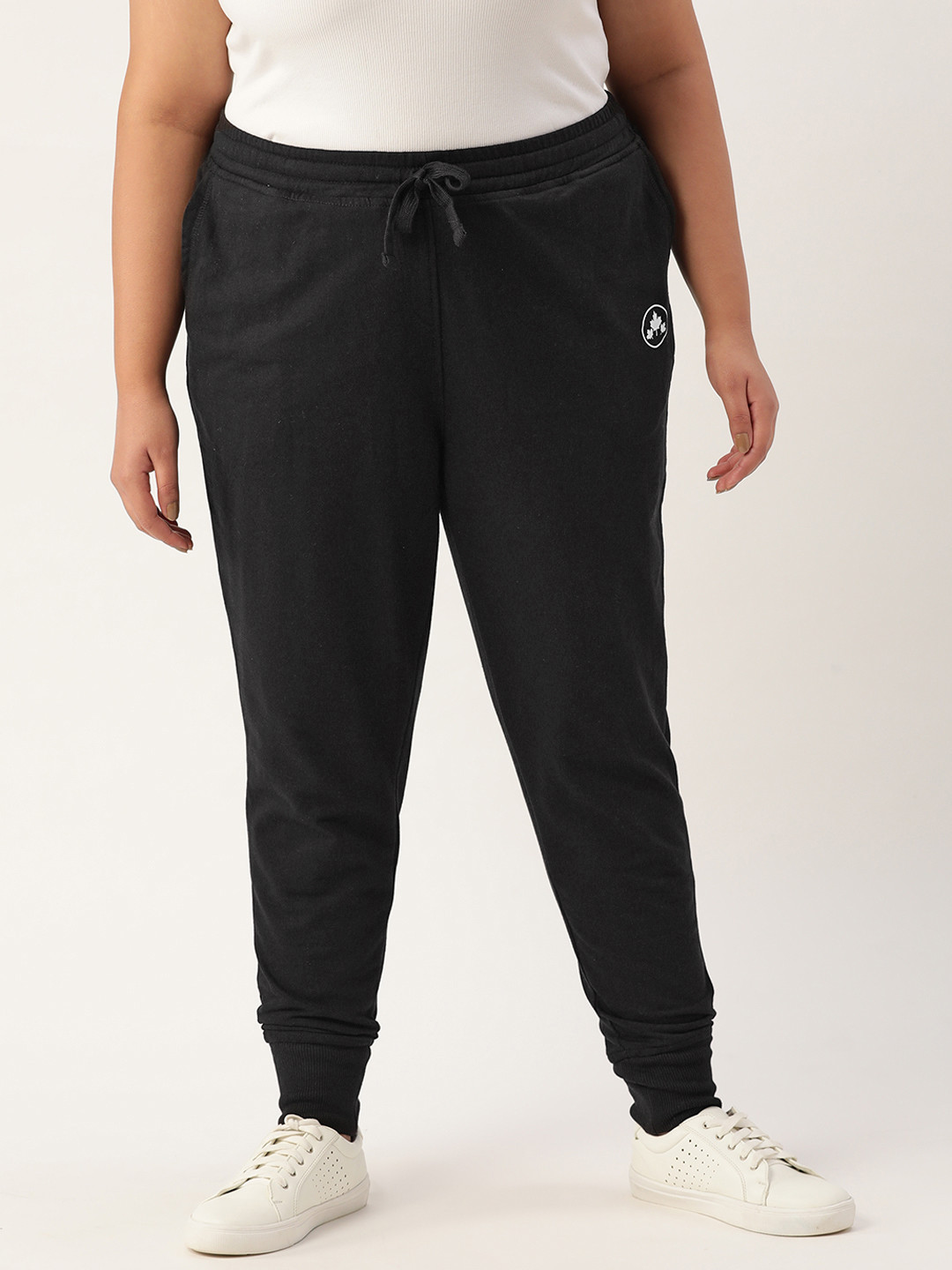 

Rute Women Plus Size Black Joggers