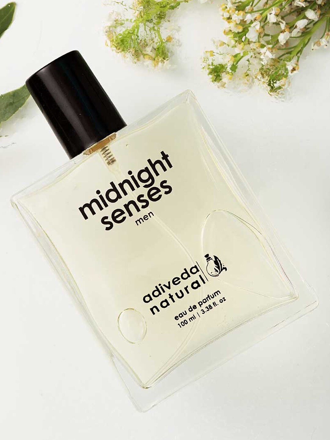 

Adiveda Natural Men Midnight Senses EDP - White Arabian Oud Perfume 100 ml, Yellow