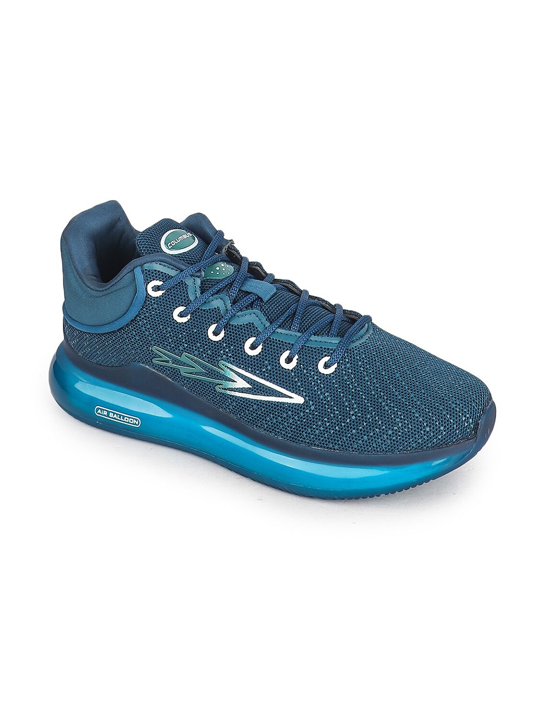 

Columbus Men Blue Mesh Running Non-Marking Shoes