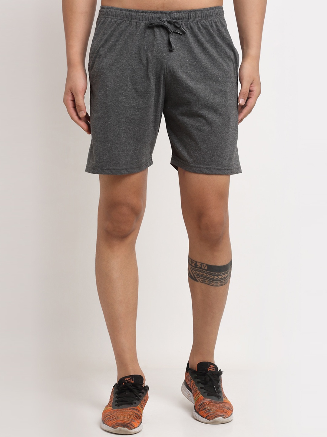 

MACK JONNEY Men Grey Regular Shorts
