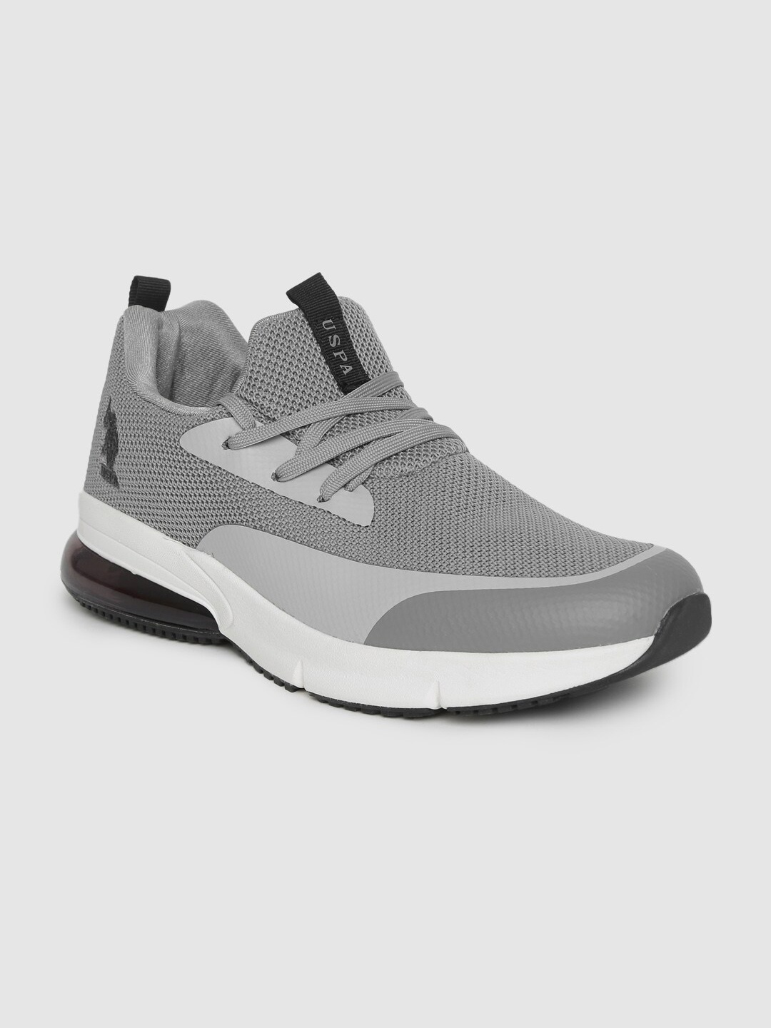 

U S Polo Assn Men Grey Walking Non-Marking Shoes