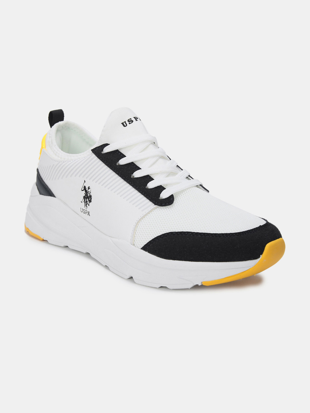 

U S Polo Assn Men Off White AQUILIA 2.0 Sneakers