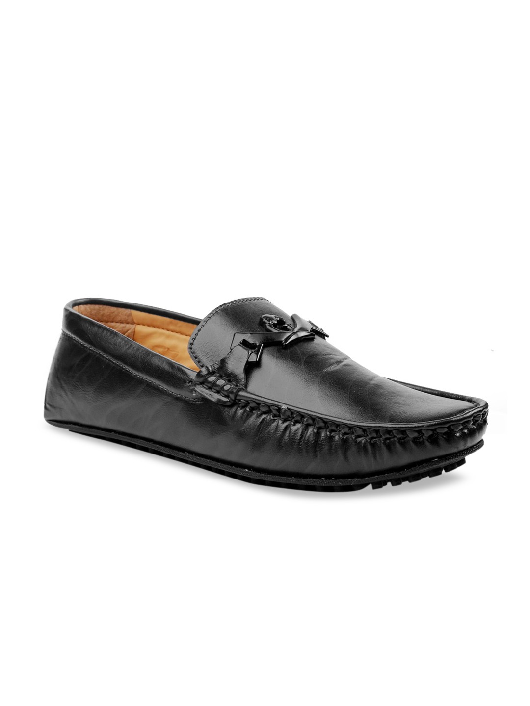 

Woakers Men Black Loafers