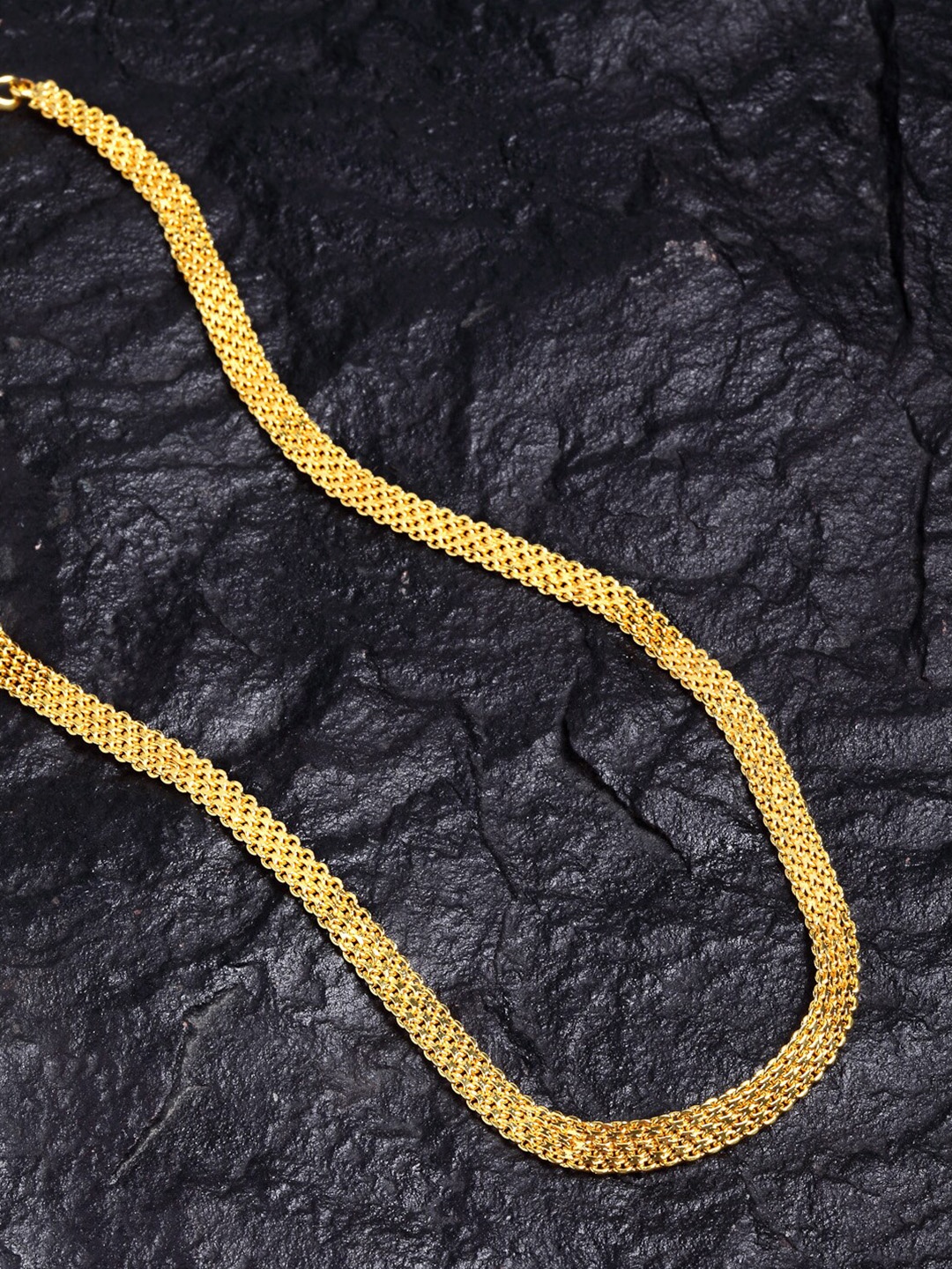 

PANASH Men Gold-Toned Gold-Plated Chain