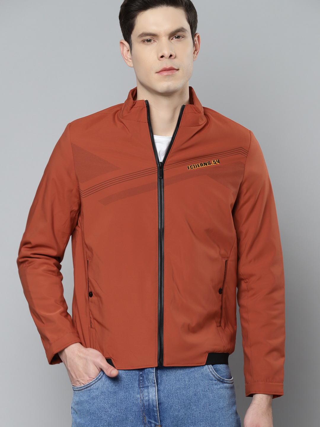 

Fort Collins Men Orange Padded Jacket