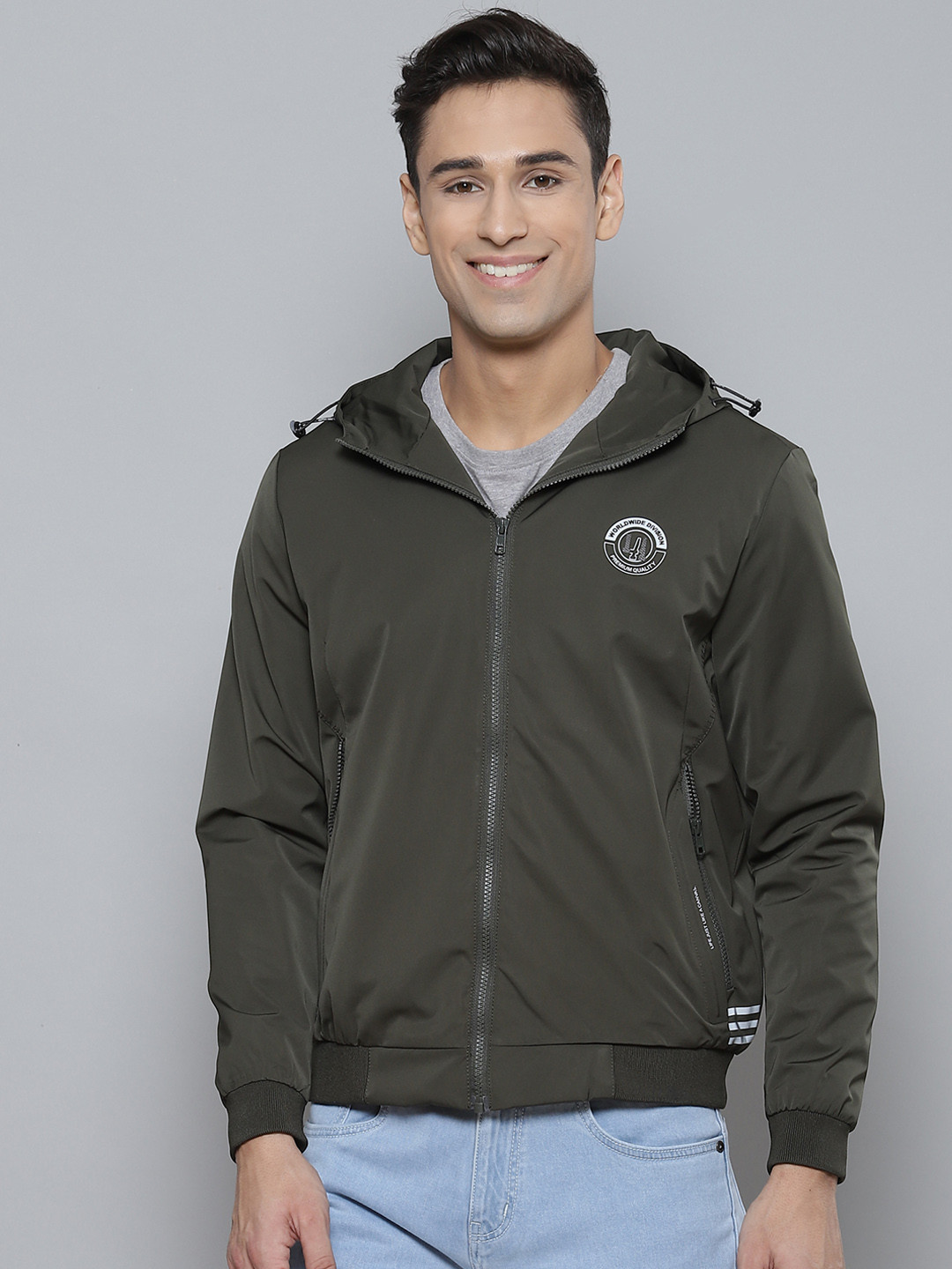 

Fort Collins Men Olive Green Outdoor Tailored Jacket