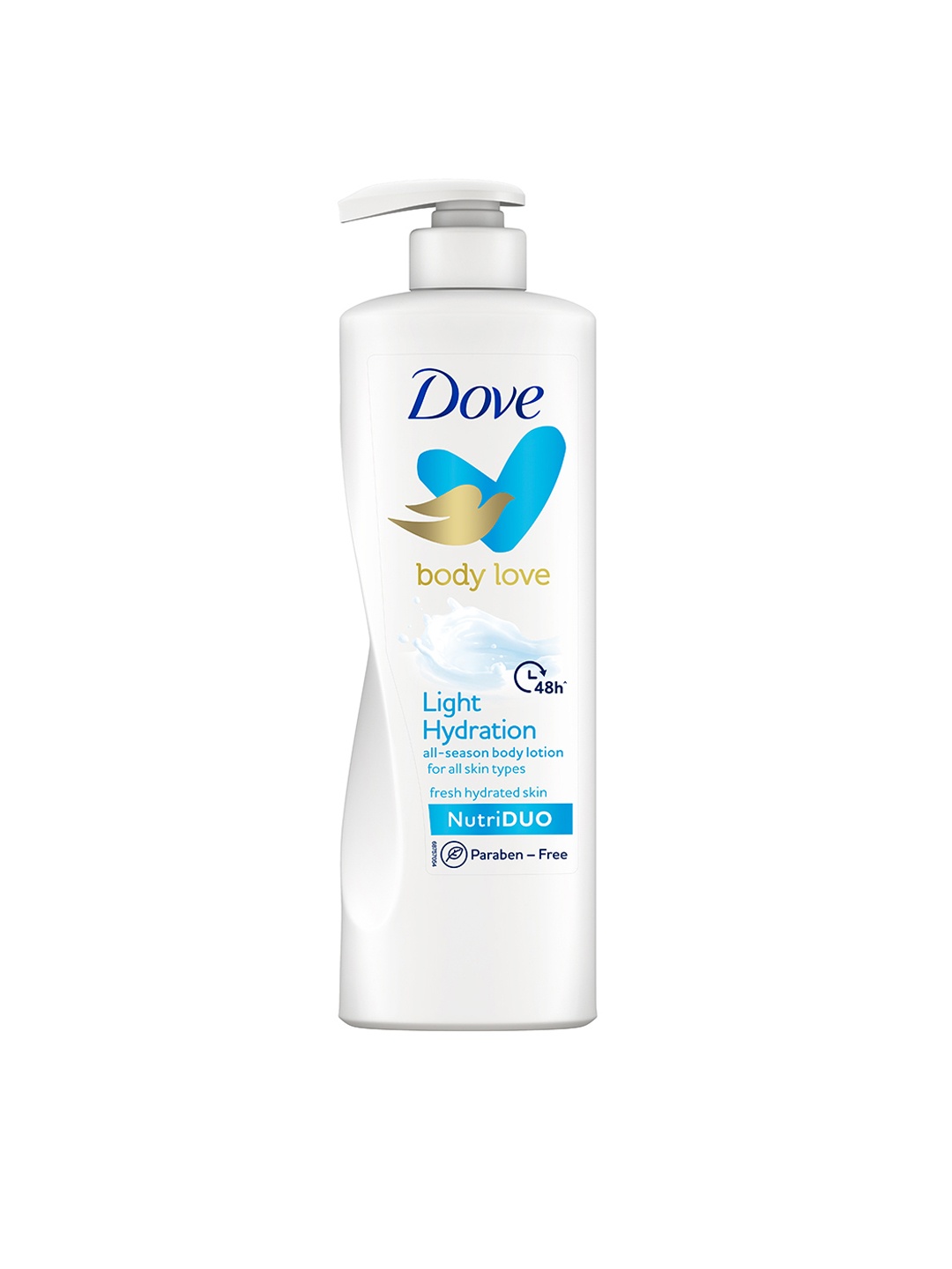 

Dove Body Love Light Hydration Paraben Free Body Lotion 400 ml, White