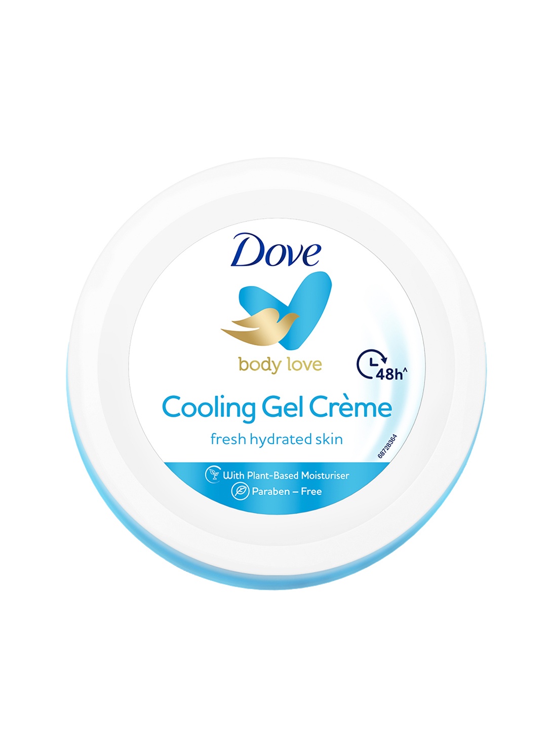 

Dove Body Love Paraben Free 48hrs Hydration Cooling Gel Creme 245 g, White