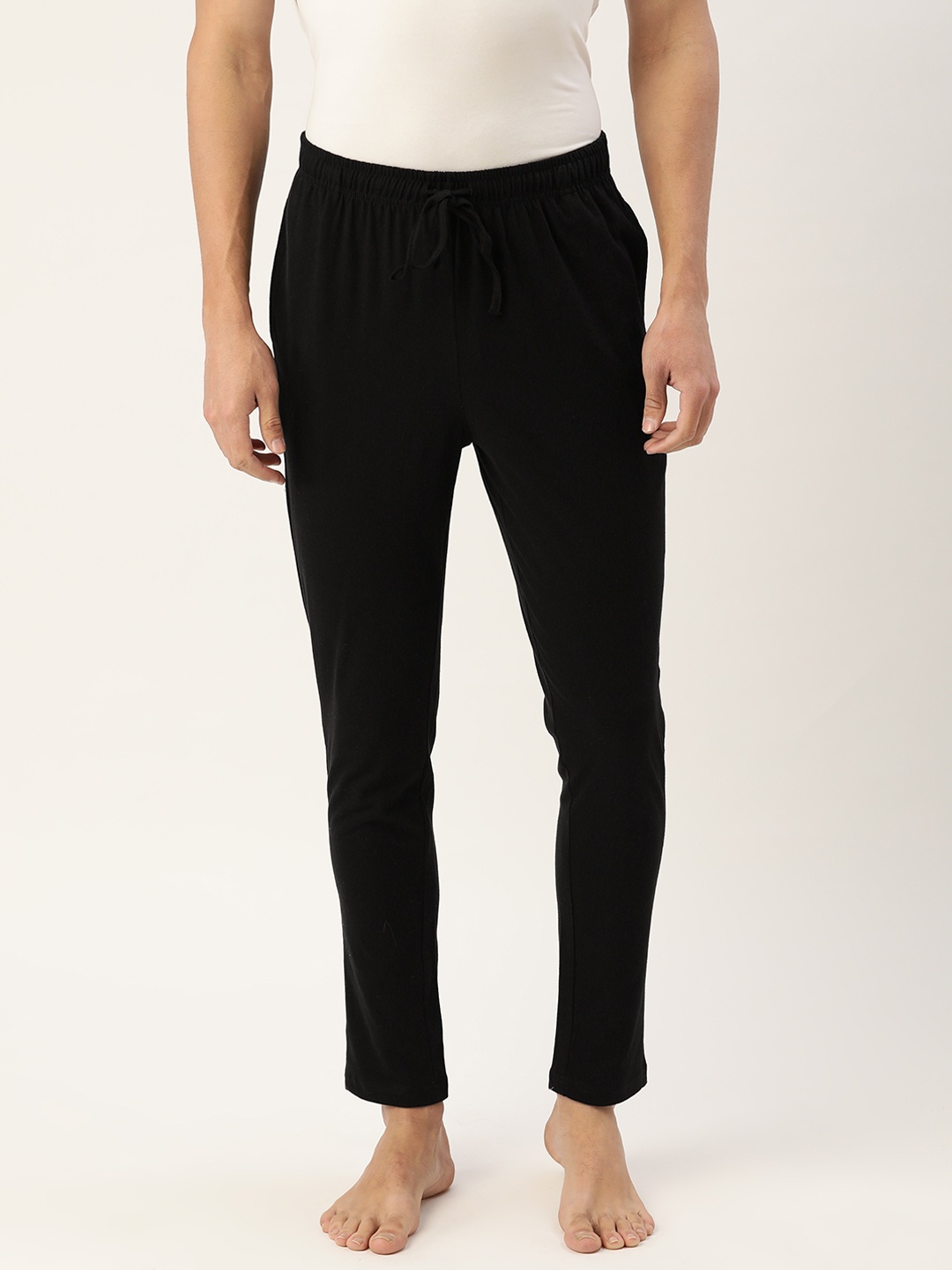 

ETC Men Black Solid Cotton Lounge Pants