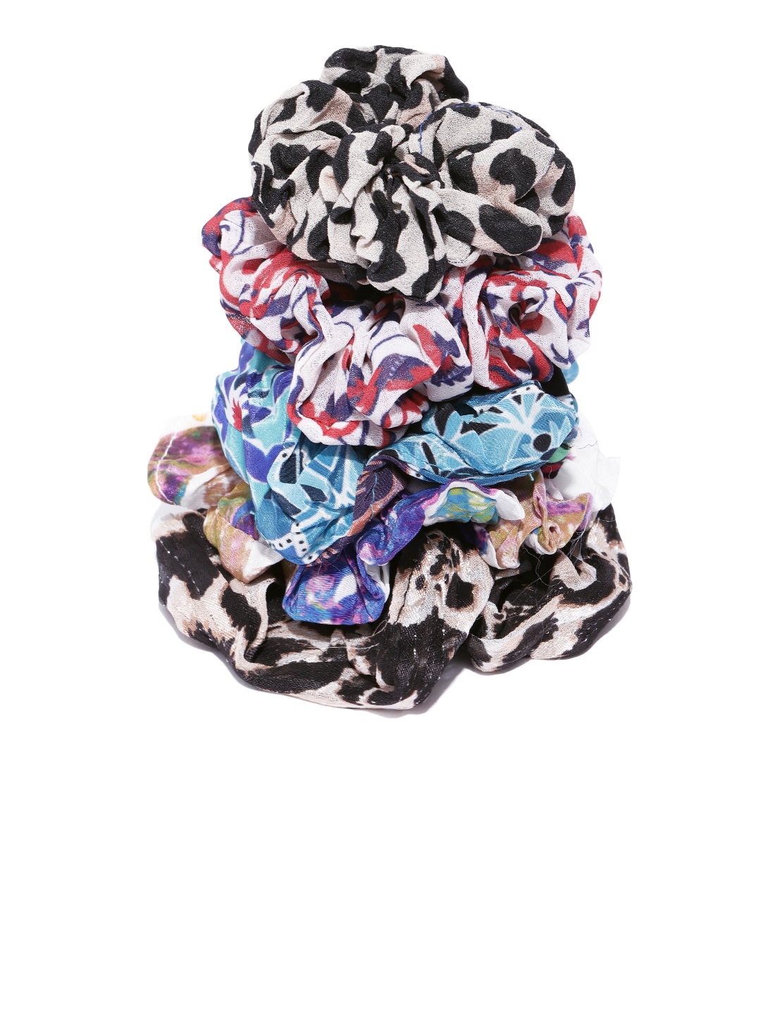 

I AM FOR YOU Women Set of 5 Assorted Scrunchies