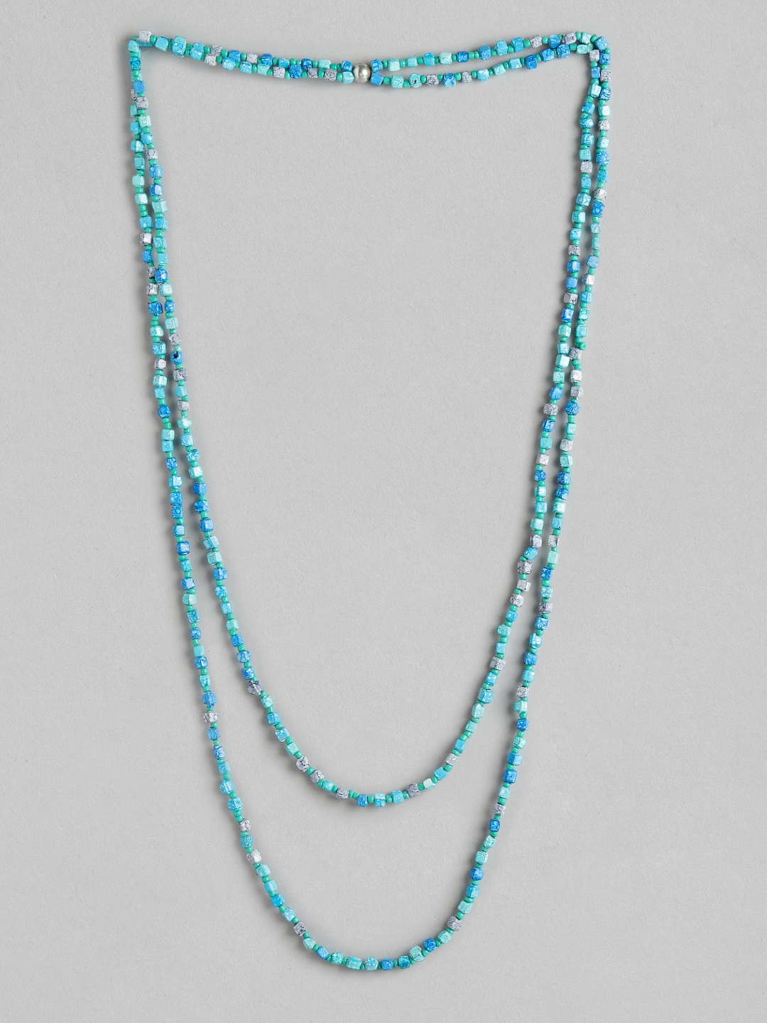 

RICHEERA Beaded Layered Necklace, Blue