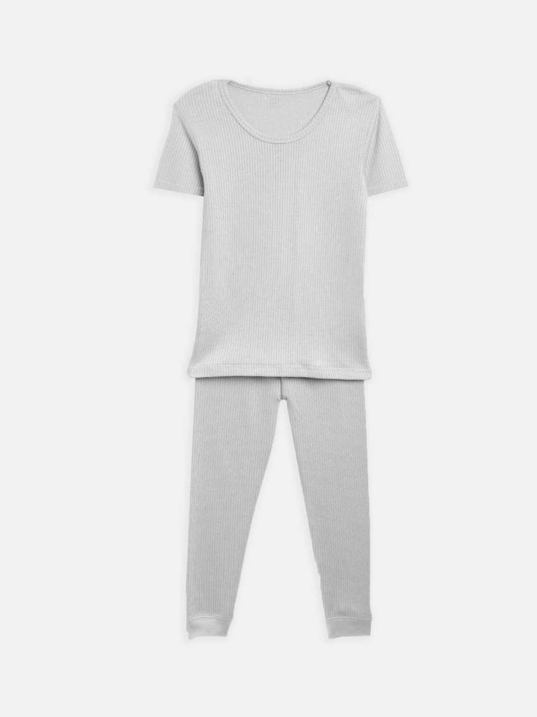 

Kanvin Boys Grey Solid Thermal Set
