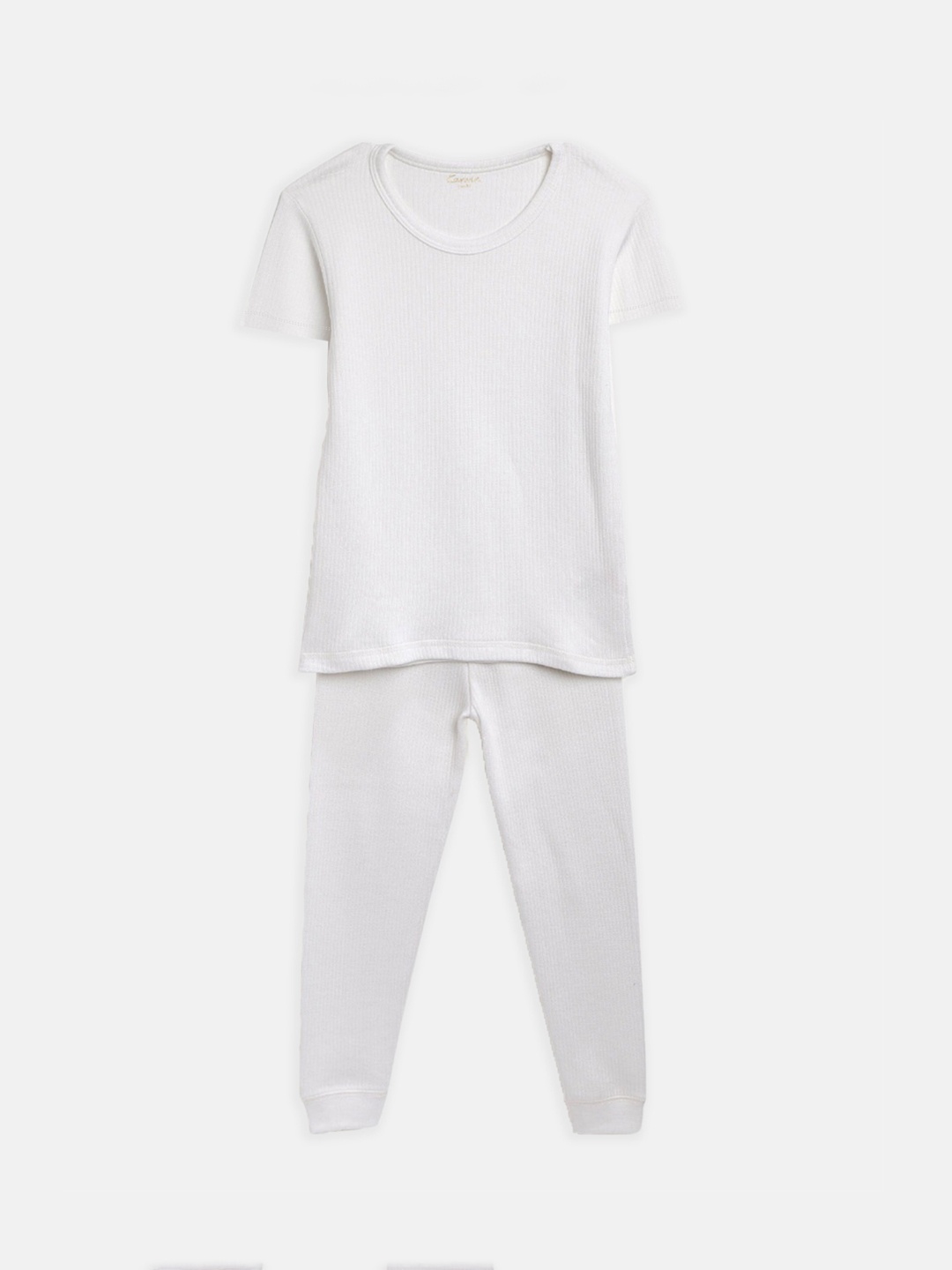 

Kanvin Boys White Solid Thermal Set