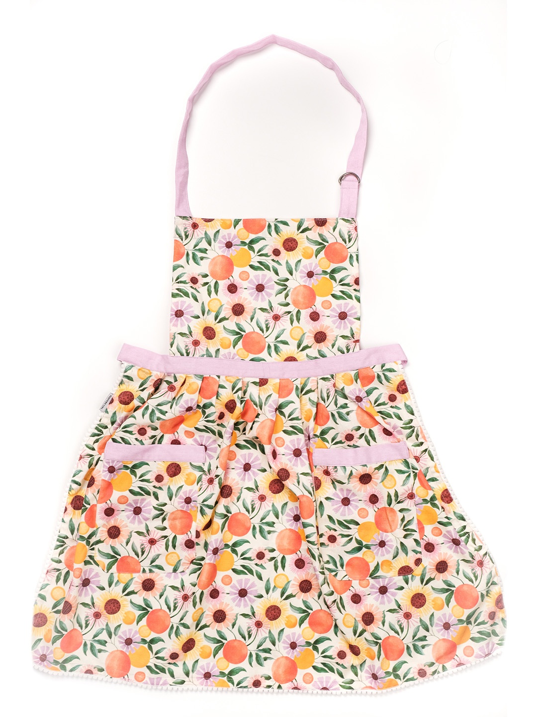 

happywagon Orange Garden Printed Apron, Green