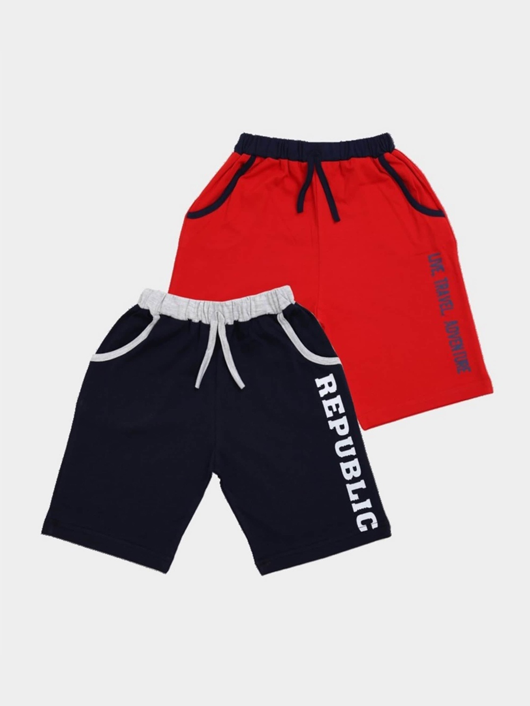 

Toonyport Boys Pack of 2 Regular Shorts, Multi