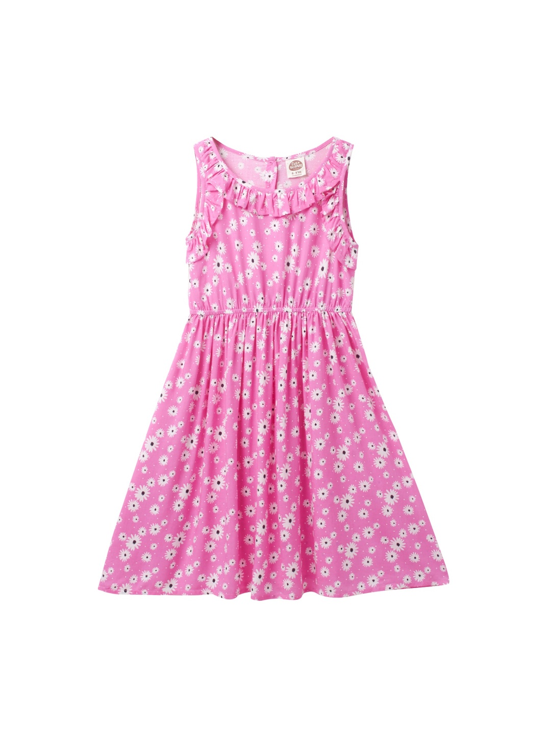 

Cub McPaws Pink & White Floral Dress