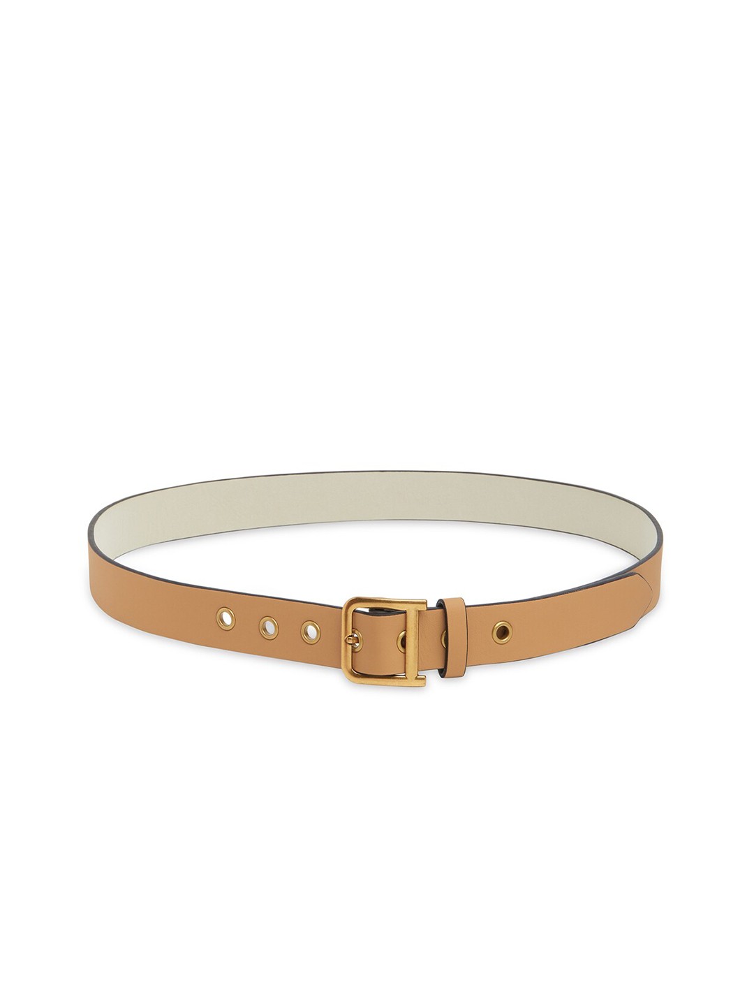 

20Dresses Women Brown Solid Casual Slim Belt