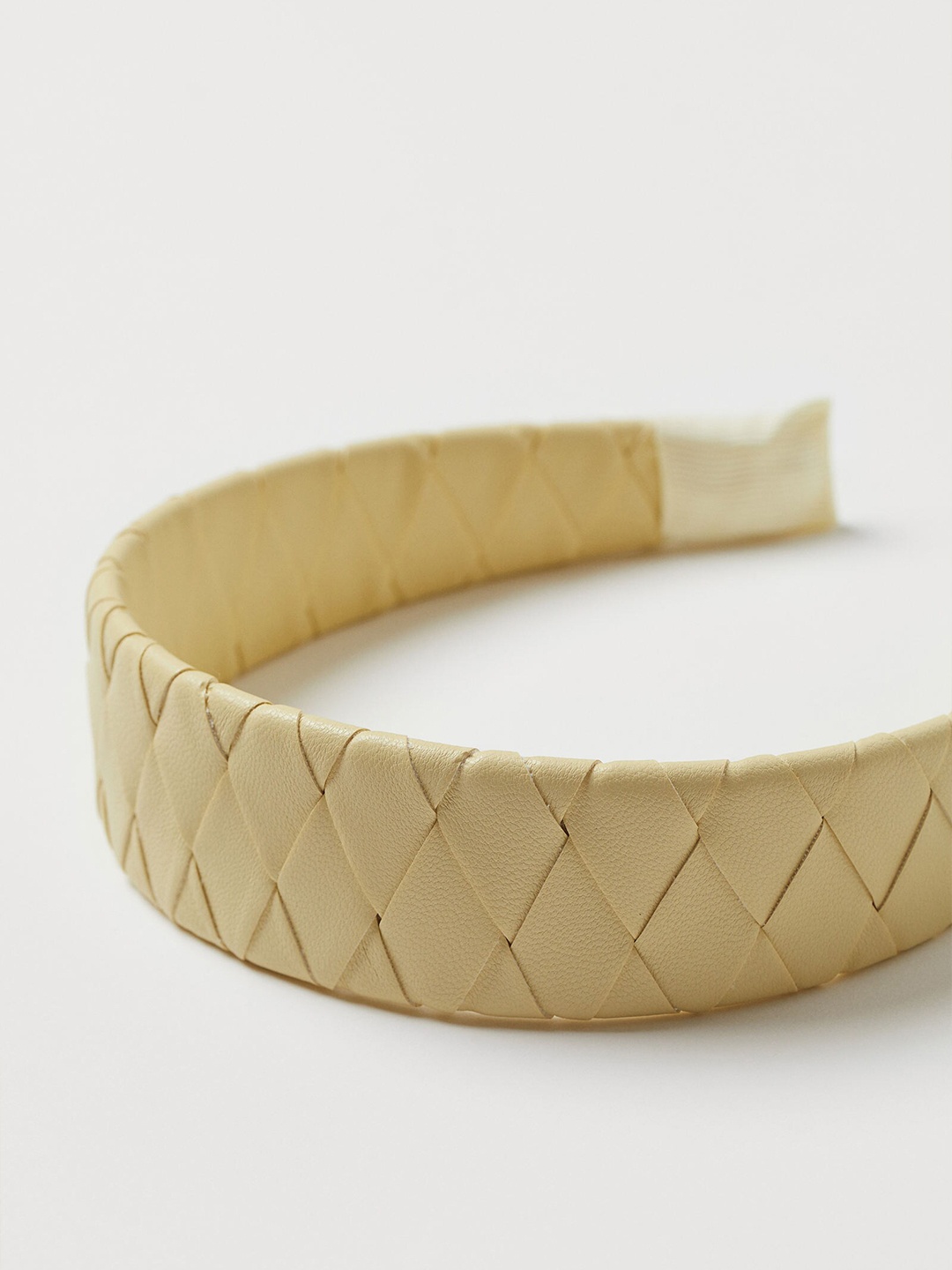 

H&M Women Yellow Braided Alice Band