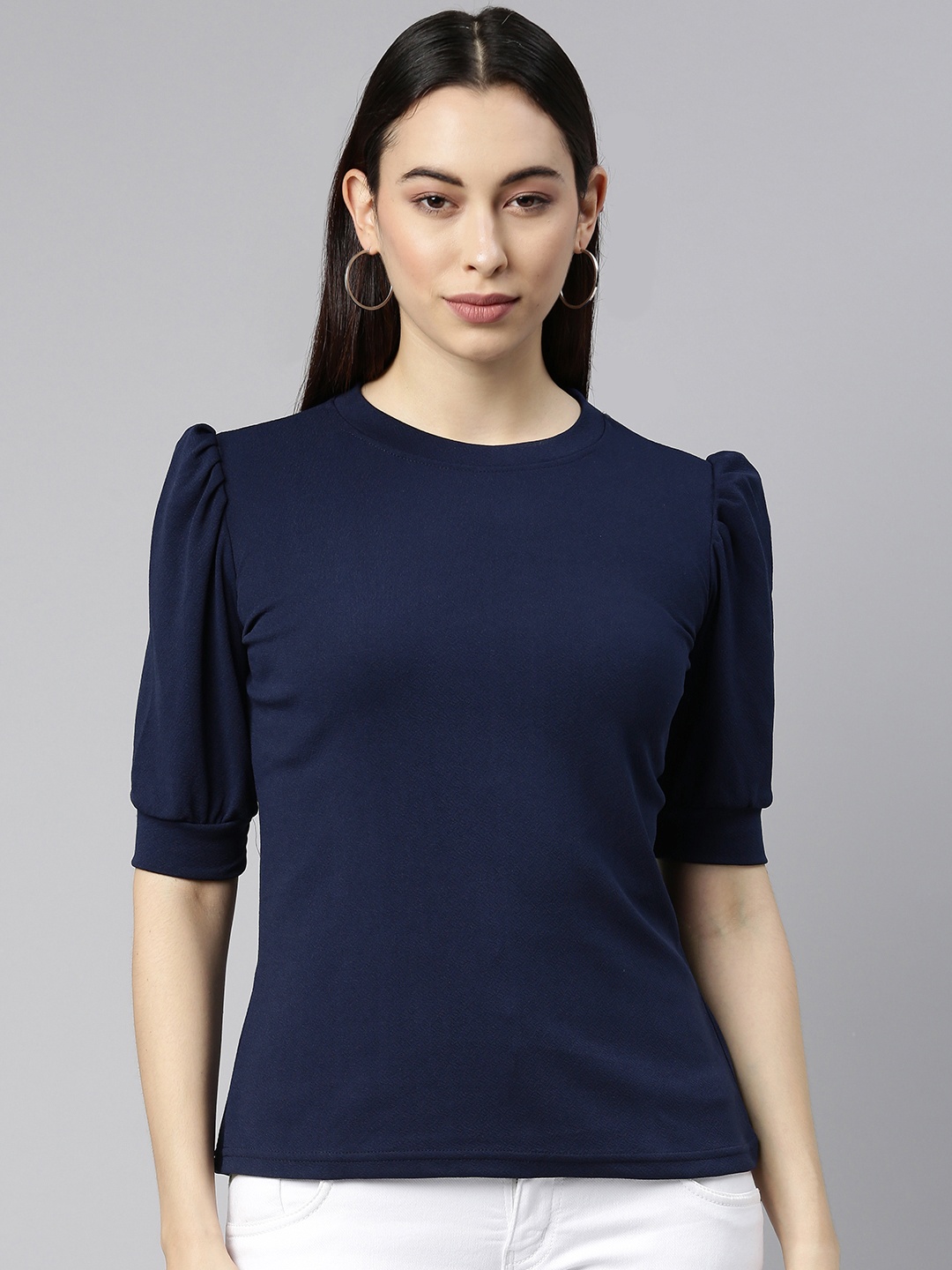 

Selvia Blue Scuba Regular Top