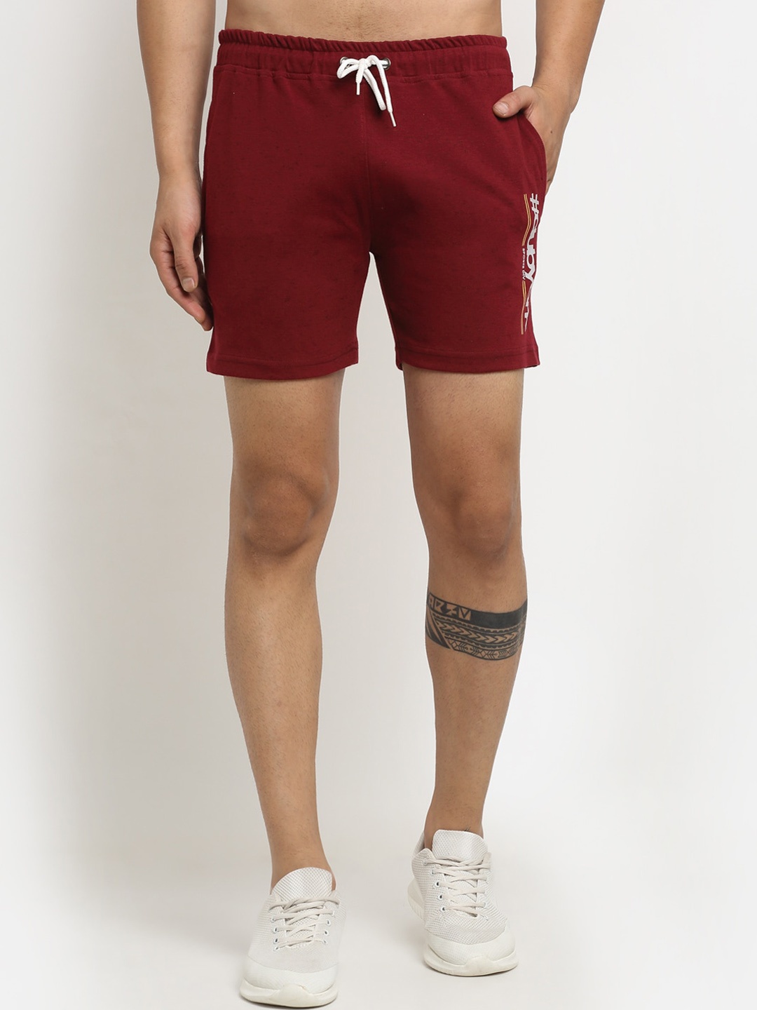 

Club York Men Maroon Regular Shorts