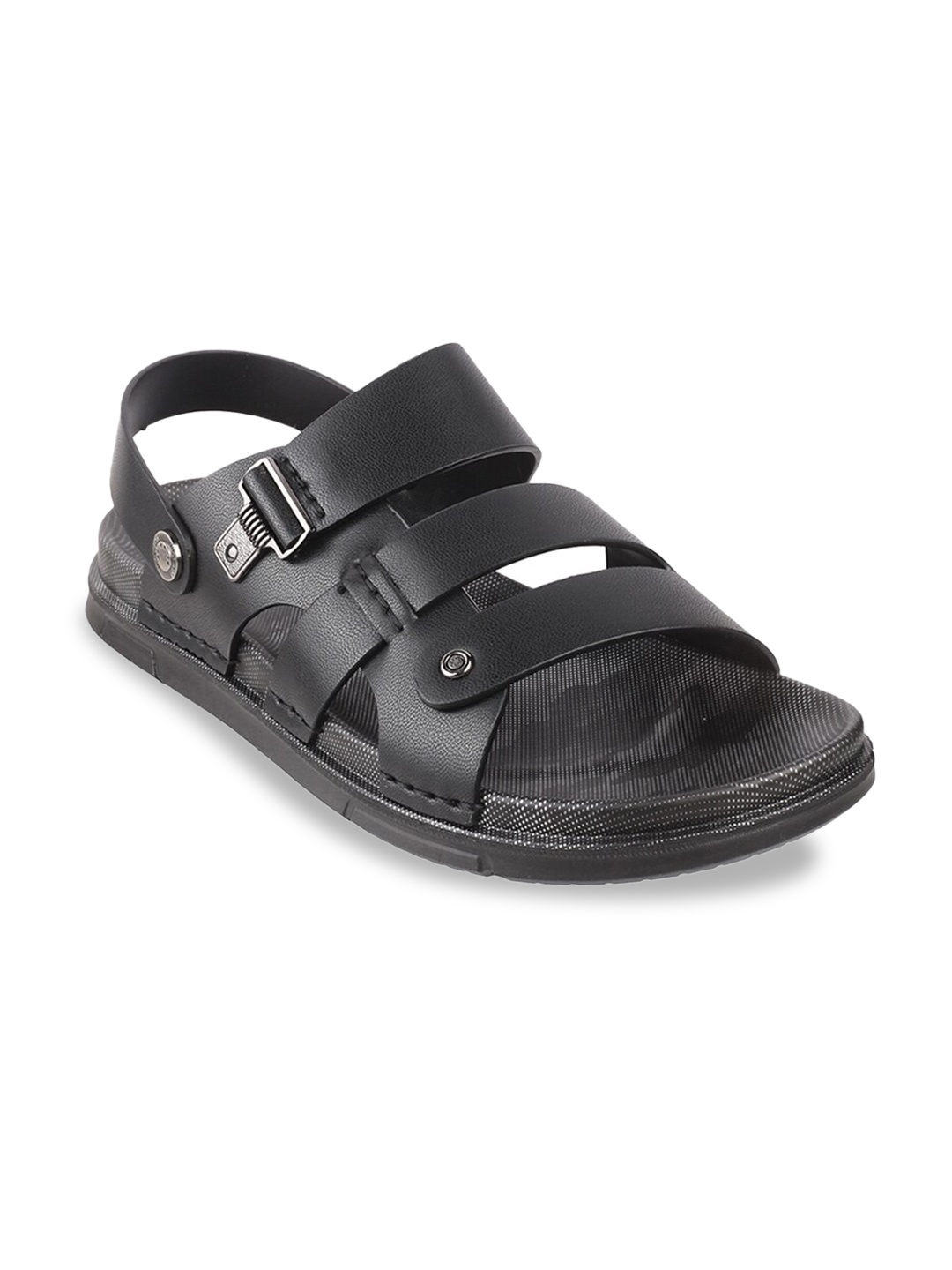 

DAVINCHI Men Black Slip-On Solid Clogs