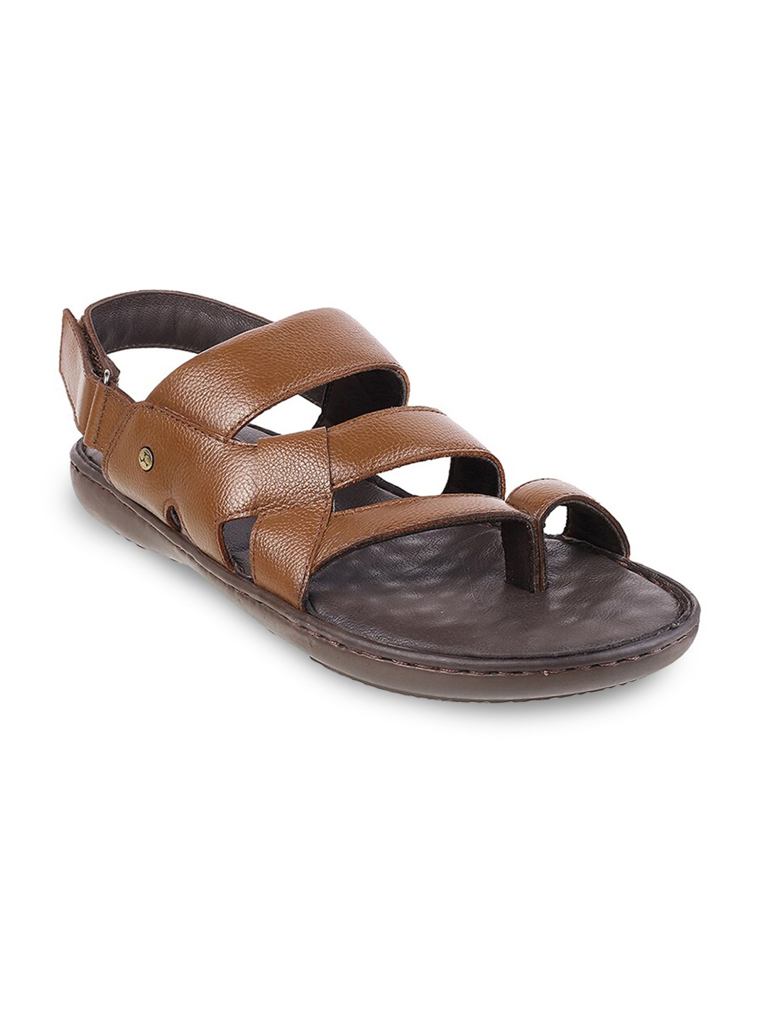 

Mochi Men Brown Comfort Sandals