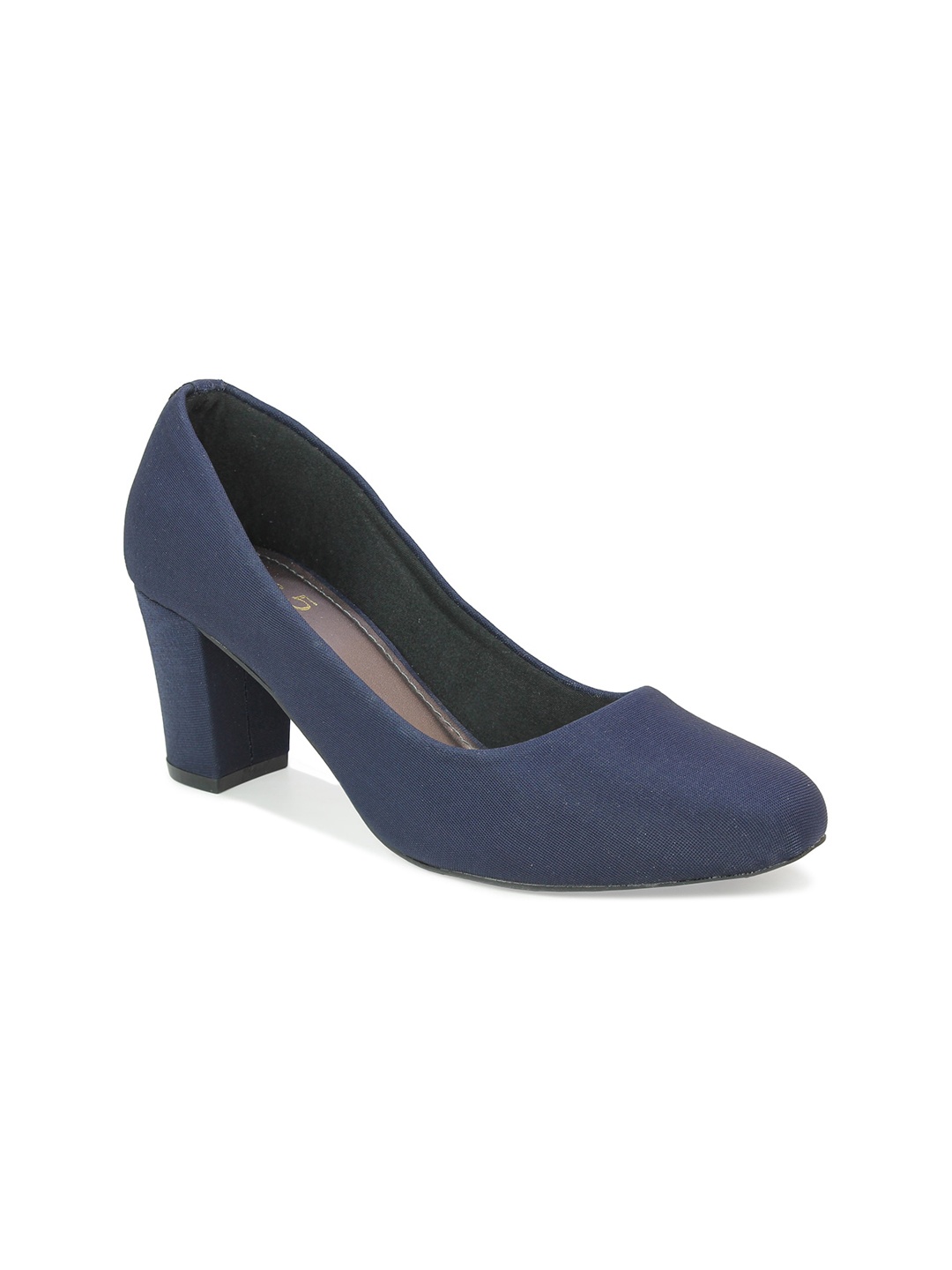 

Inc 5 Navy Blue Block Pumps