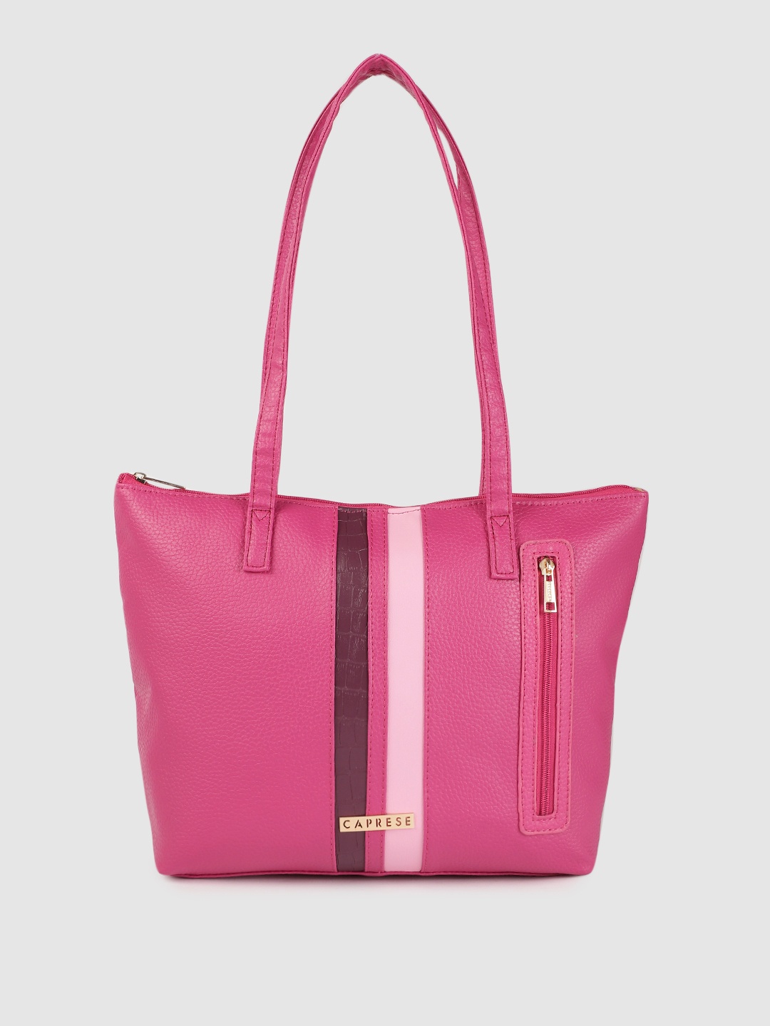 

Caprese Women Pink Solid Handbag