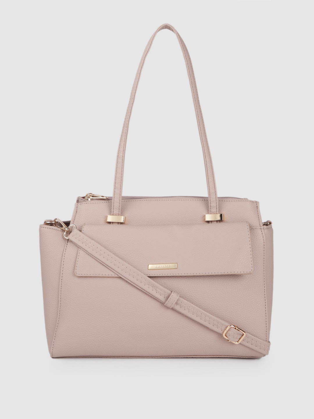 

Caprese Women Pink Solid Shoulder Bag