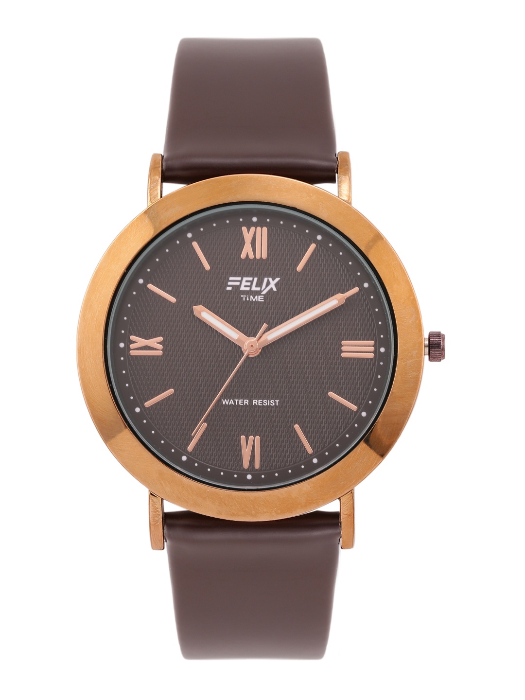 

FELIX Men Brown Patterned Analogue Watch F90523GBR