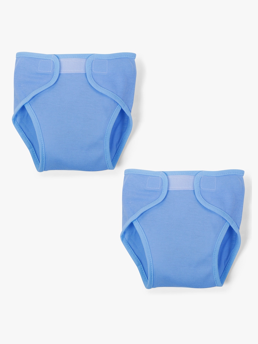 

POKORY Infant Kids Pack Of 2 Assorted Pure Cotton Nappy