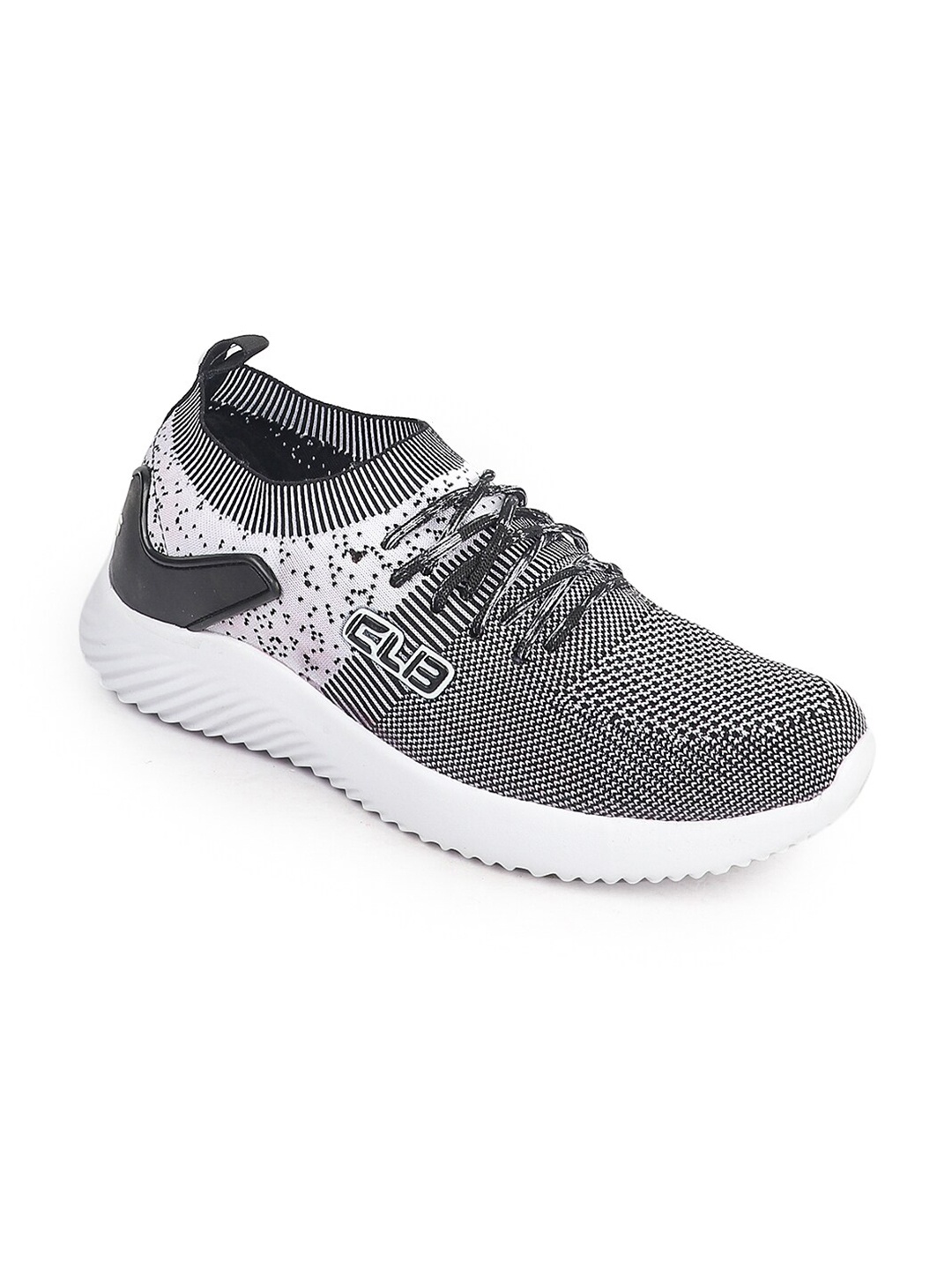 

Columbus Men Grey Mesh Running Non-Marking Shoes