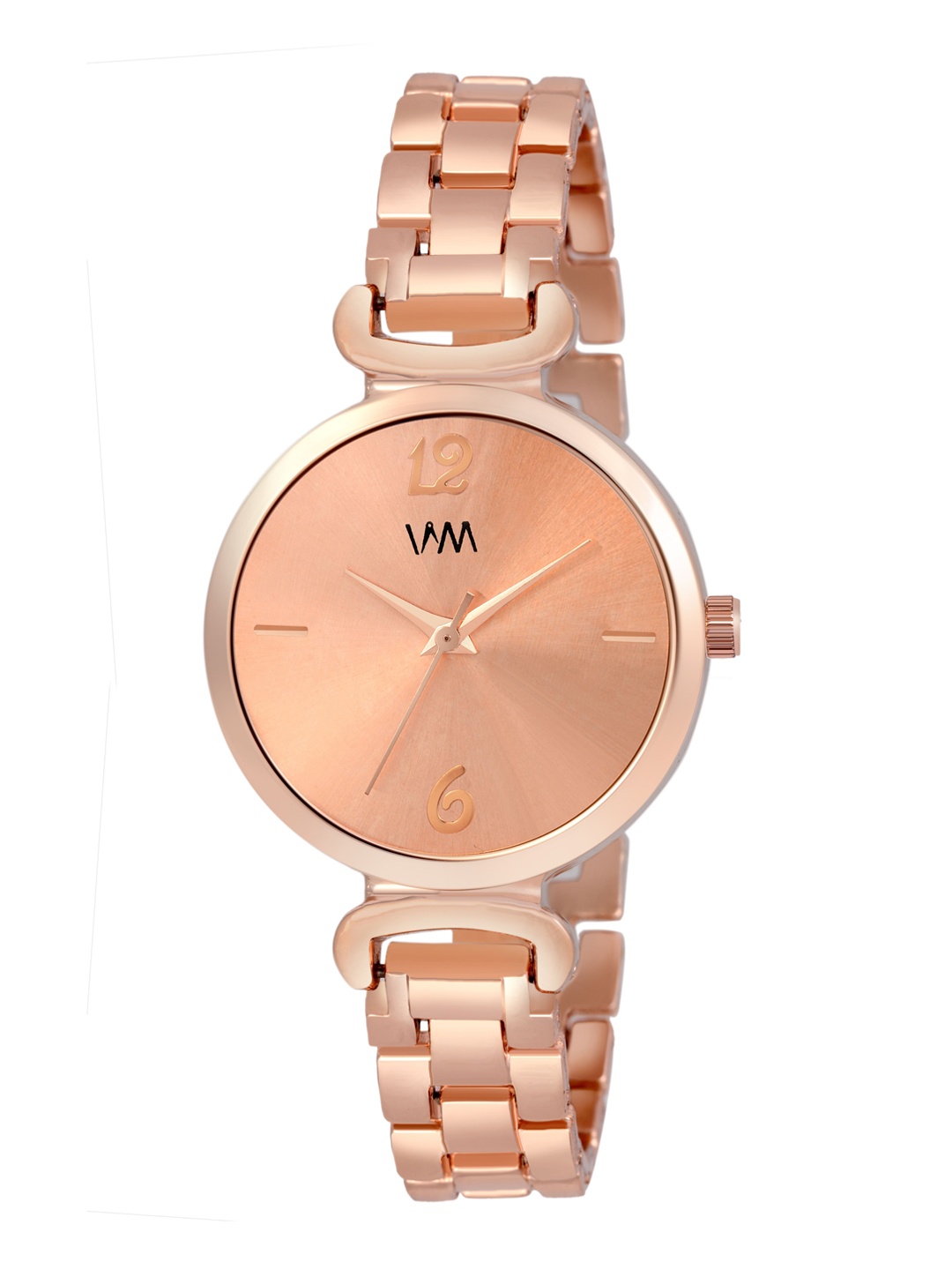 

Watch Me Women Rose Gold-Toned Dial & Rose Gold Toned Bracelet Style Straps Analogue Watches PP-016a