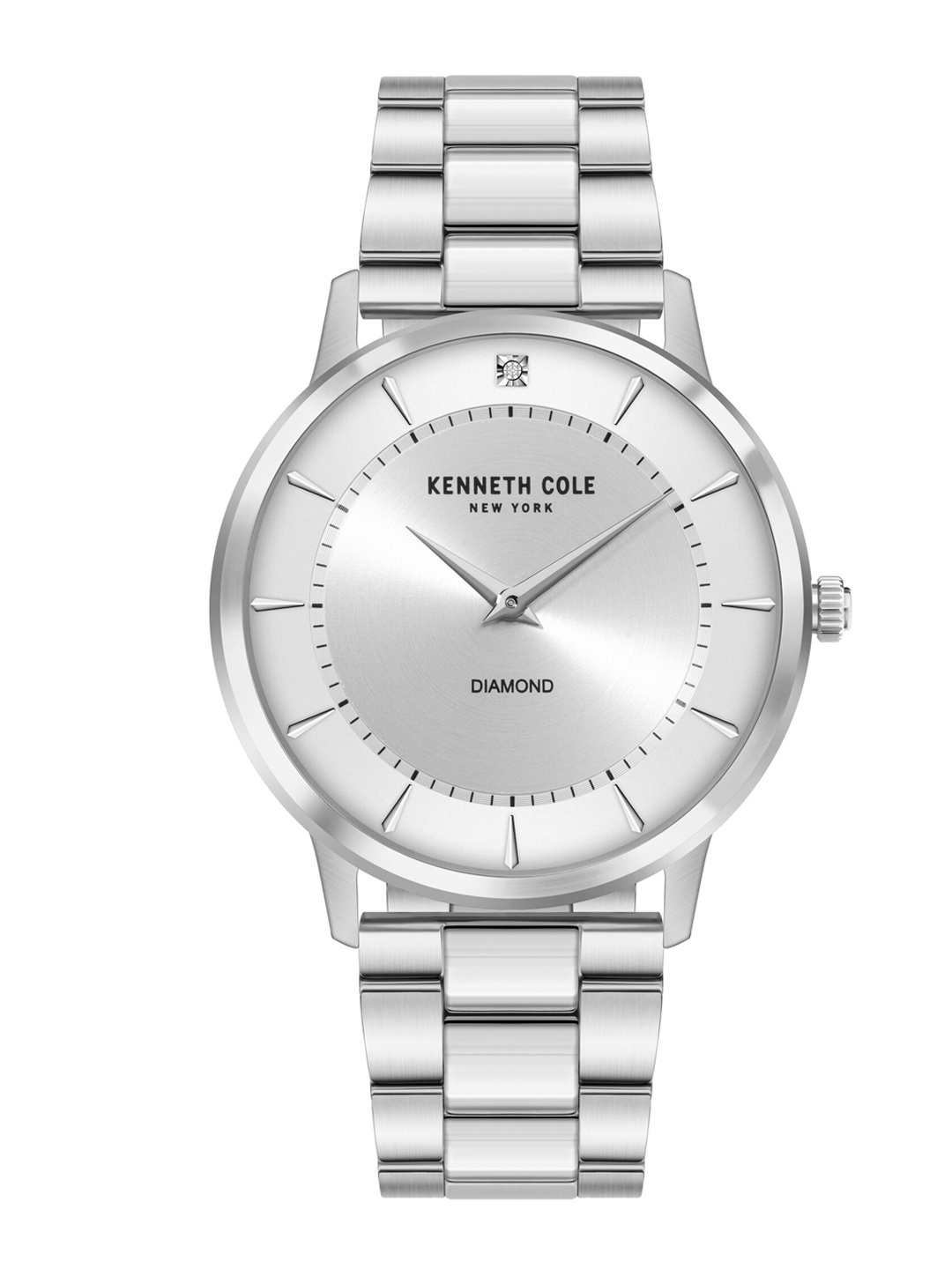 

Kenneth Cole Men Silver-Toned Dial & Steel Toned Analogue Watch - KCWGG2106304MN