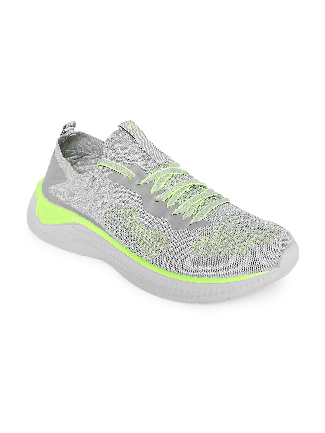

Ajile by Pantaloons Men Grey Textile Running Non-Marking Shoes