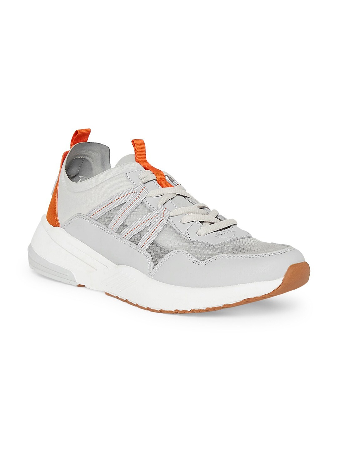 

Ajile by Pantaloons Men Grey & Red Running Shoes