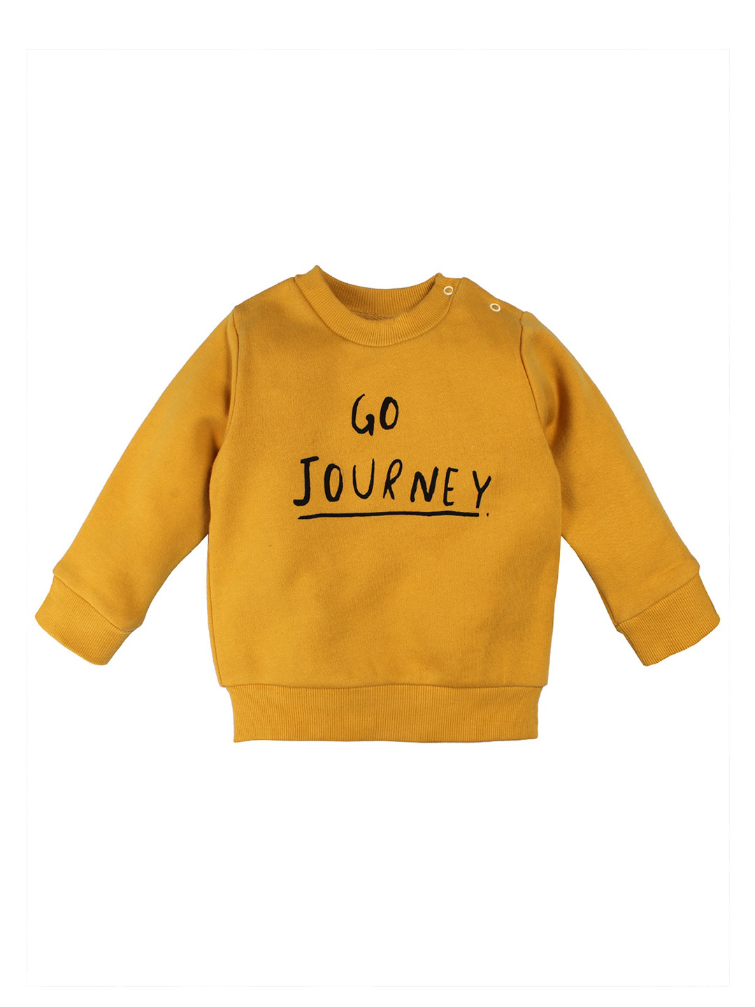 

Nino Bambino Boys Mustard Pure Cotton Sweatshirt