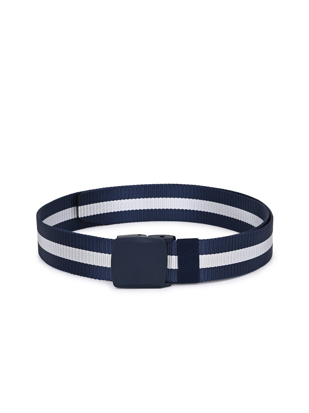 

Calvadoss Girls Navy Blue & White Woven Design Belt