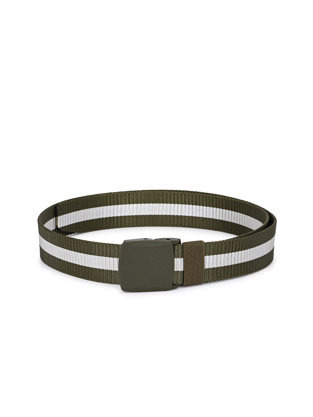 

Calvadoss Girls Green & White Woven Design Belt