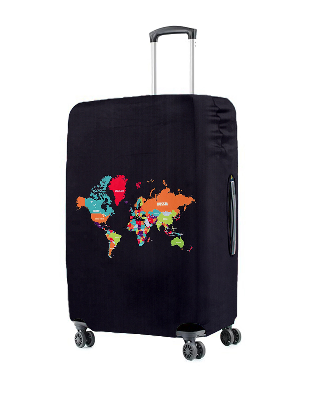 

Cortina Black Printed Trolley Cover